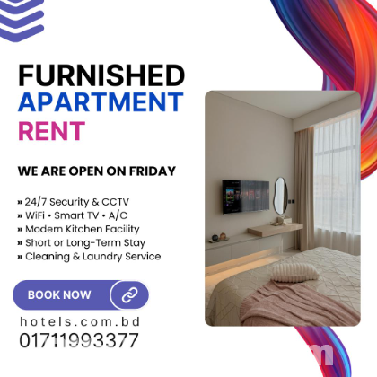 Executive Furnished Serviced Apartment for Rent